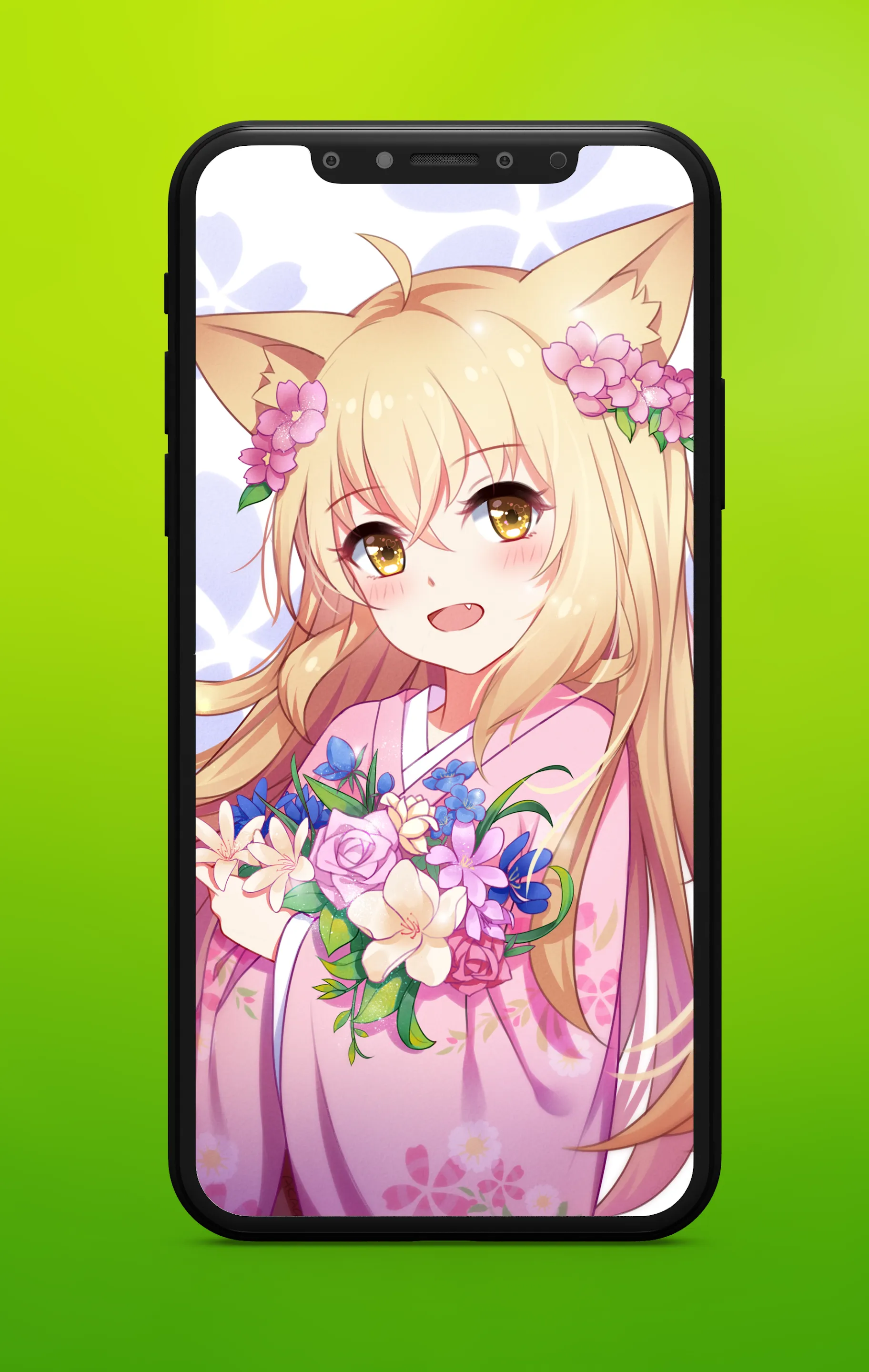 + Anime Wallpaper Girl Neko | Indus Appstore | Screenshot