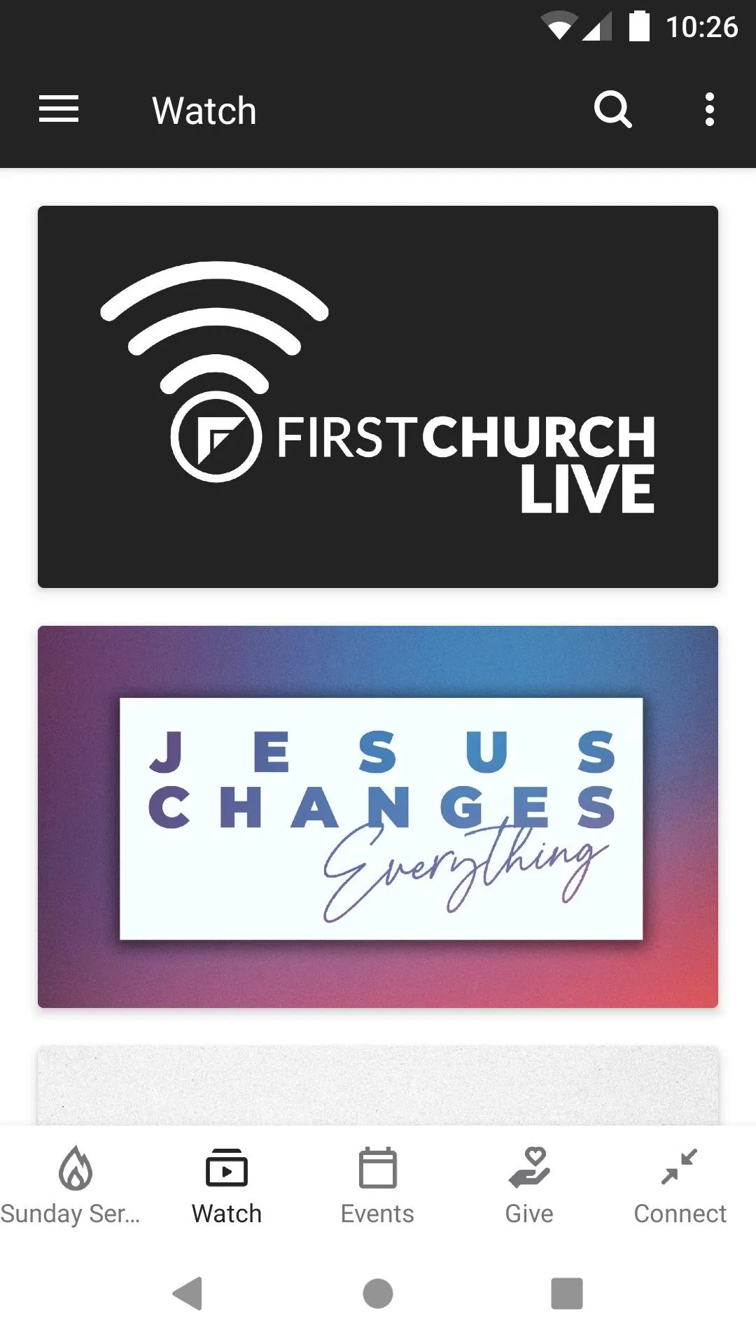 First Church, OK | Indus Appstore | Screenshot