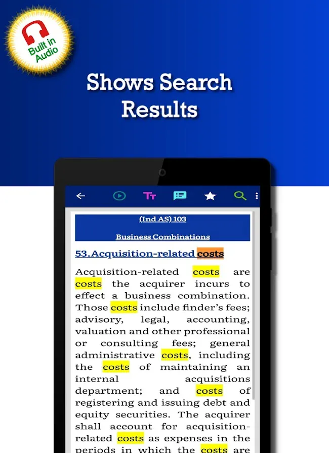 Indian Accounting Standards (Ind-AS) | Indus Appstore | Screenshot