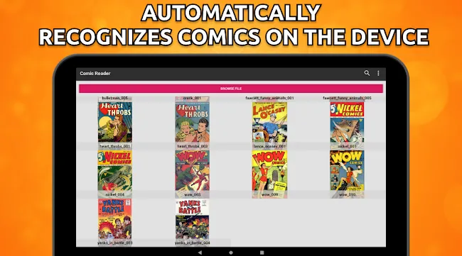 Comic Book Reader (cbz/cbr) | Indus Appstore | Screenshot