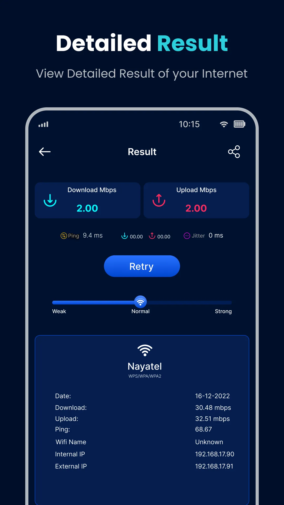 Internet Speed Test: Wifi Test | Indus Appstore | Screenshot