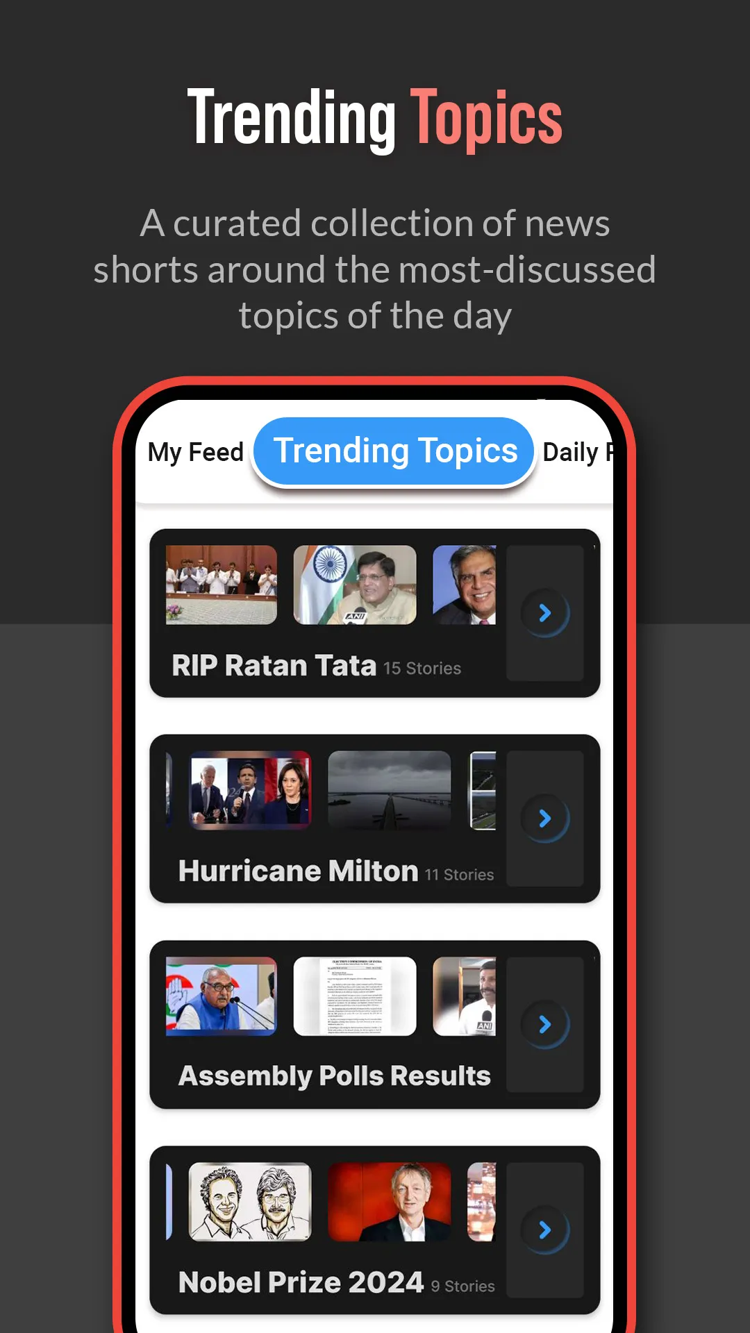 Inshorts - News in 60 words | Indus Appstore | Screenshot