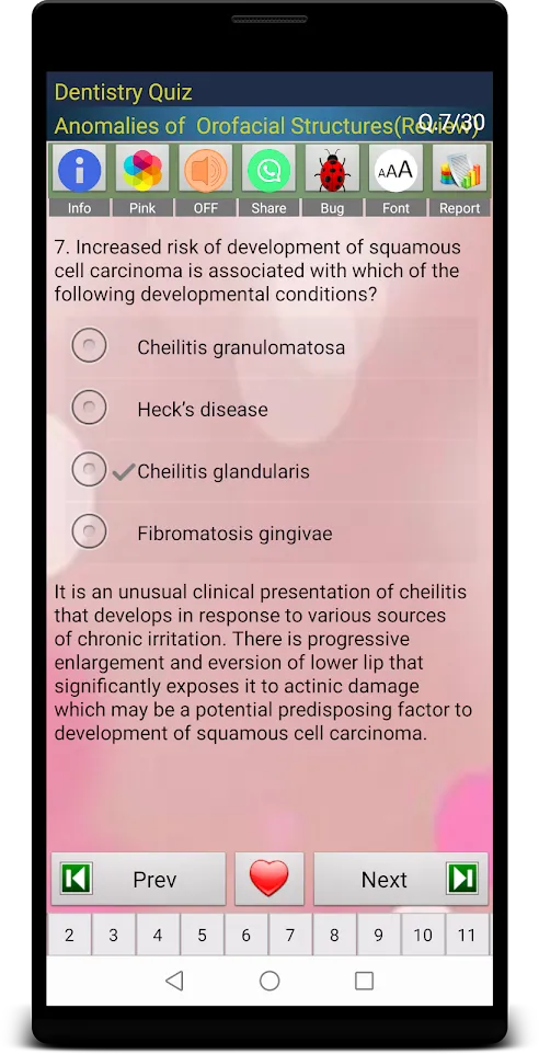 Dentistry Quiz | Indus Appstore | Screenshot