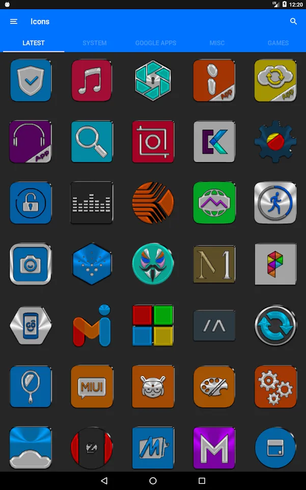 Colorful Nbg Icon Pack | Indus Appstore | Screenshot