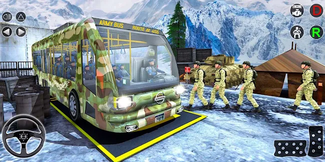 Indian Army Bus Simulator Game | Indus Appstore | Screenshot