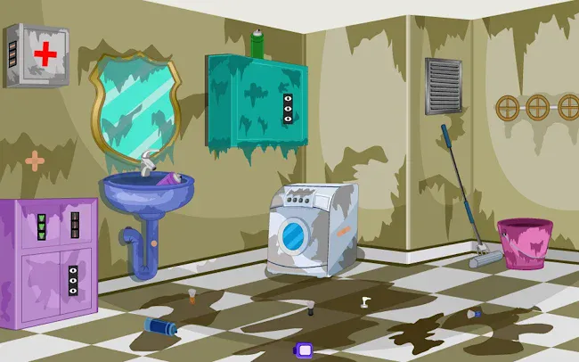 3D Escape Messy Bathroom | Indus Appstore | Screenshot