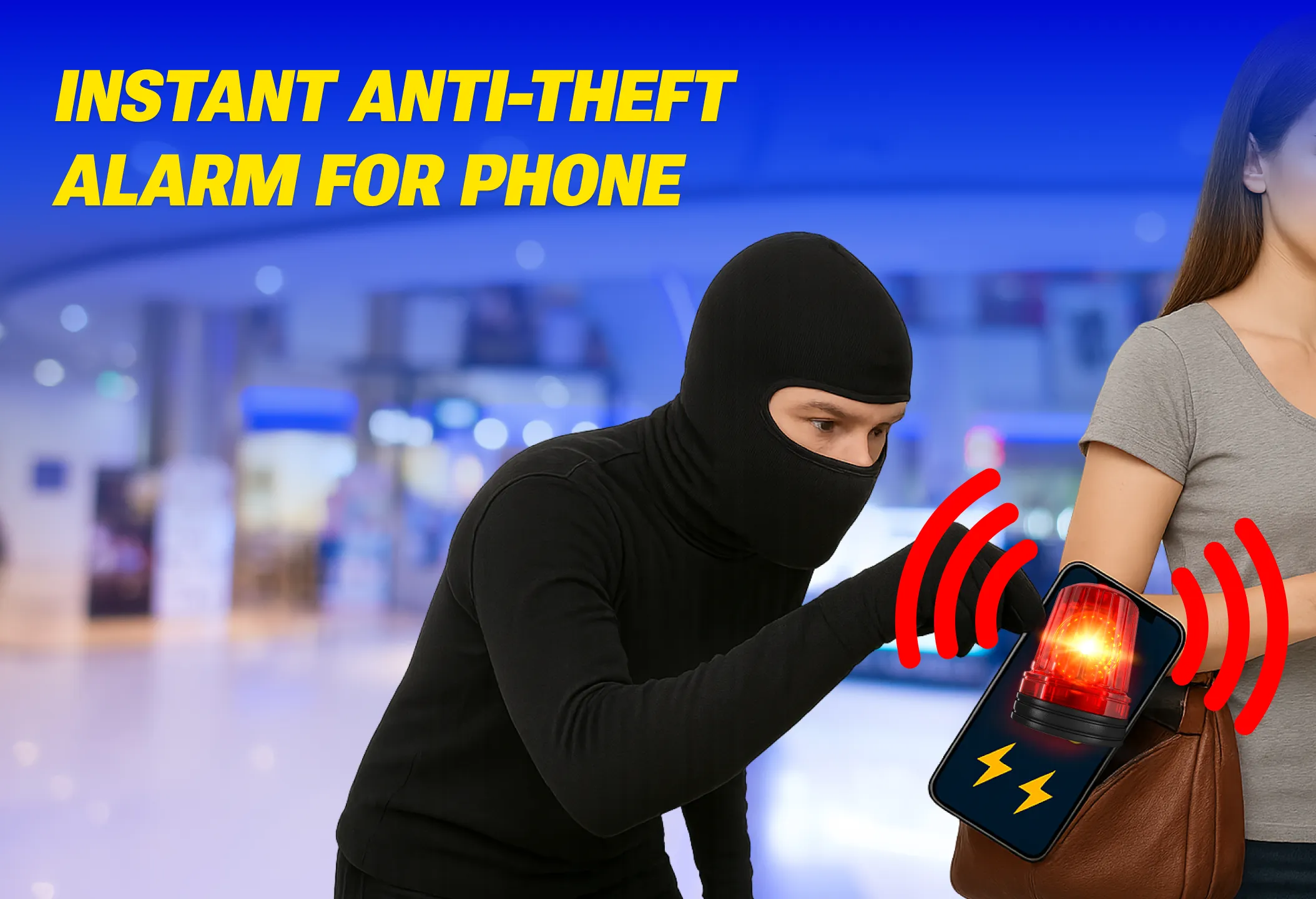 Anti Theft Alarm For Phone | Indus Appstore | Screenshot