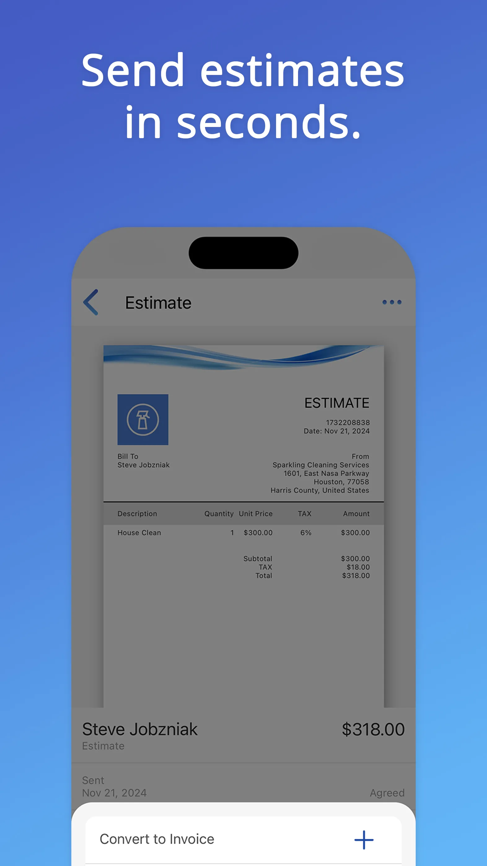 E Invoice Generator: invoice24 | Indus Appstore | Screenshot