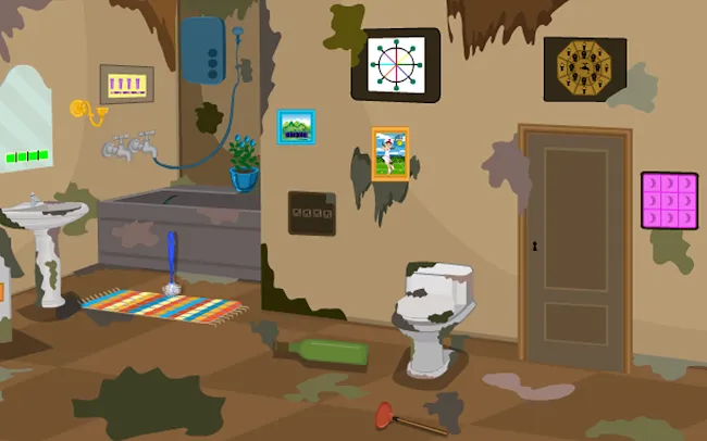 3D Escape Messy Bathroom | Indus Appstore | Screenshot