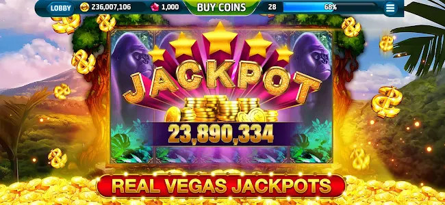 Ape Slots: Vegas Casino Deluxe | Indus Appstore | Screenshot