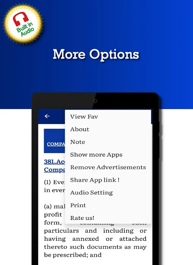 Companies Act 2013 & Rules | Indus Appstore | Screenshot