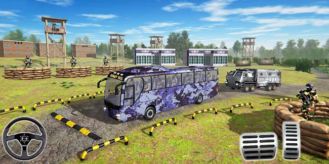 Indian Army Bus Simulator Game | Indus Appstore | Screenshot