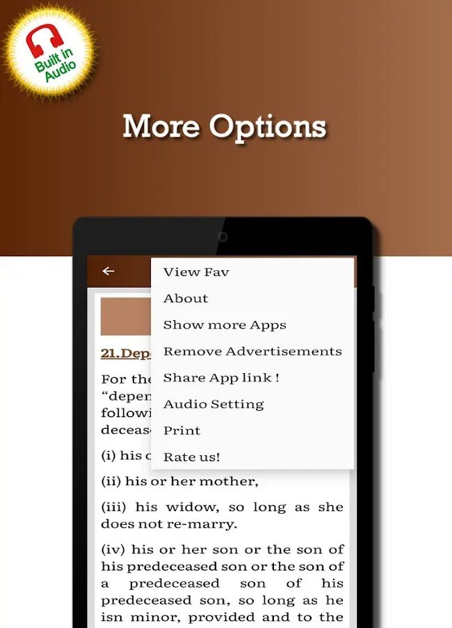 Hindu Adoptions and Maintenance Act 1956 (HAMA) | Indus Appstore | Screenshot