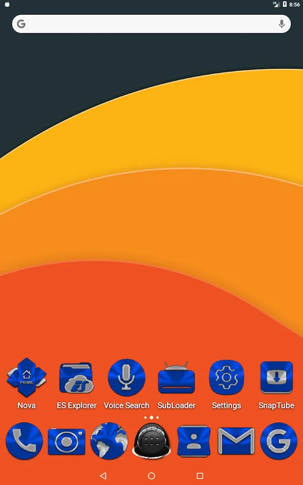 Blue Icon Pack | Indus Appstore | Screenshot