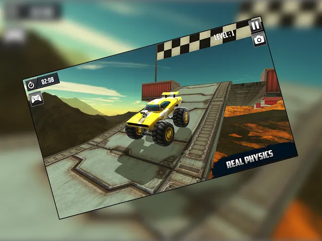 3D Impossible Monster Truck Survivor - 2020 | Indus Appstore | Screenshot