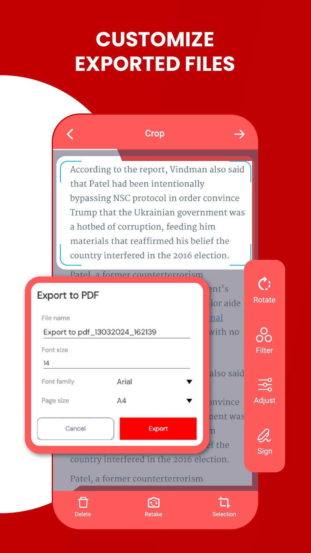 Image to PDF: PDF Converter | Indus Appstore | Screenshot