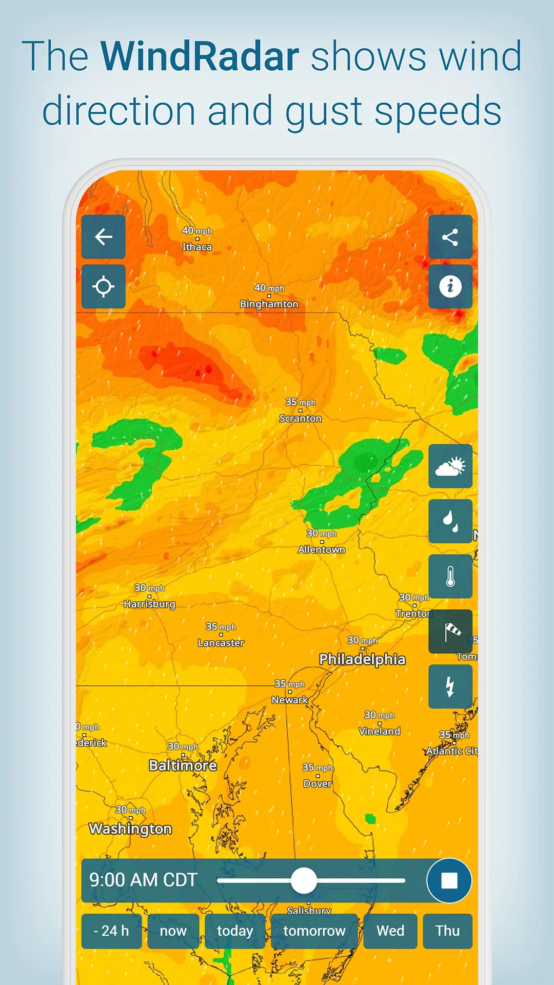 Weather & Radar - Storm radar | Indus Appstore | Screenshot