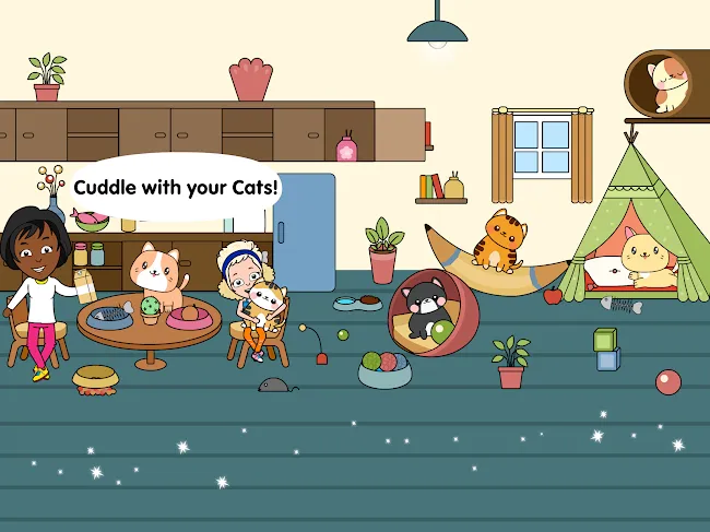 My Cat Town - Tizi Pet Games | Indus Appstore | Screenshot