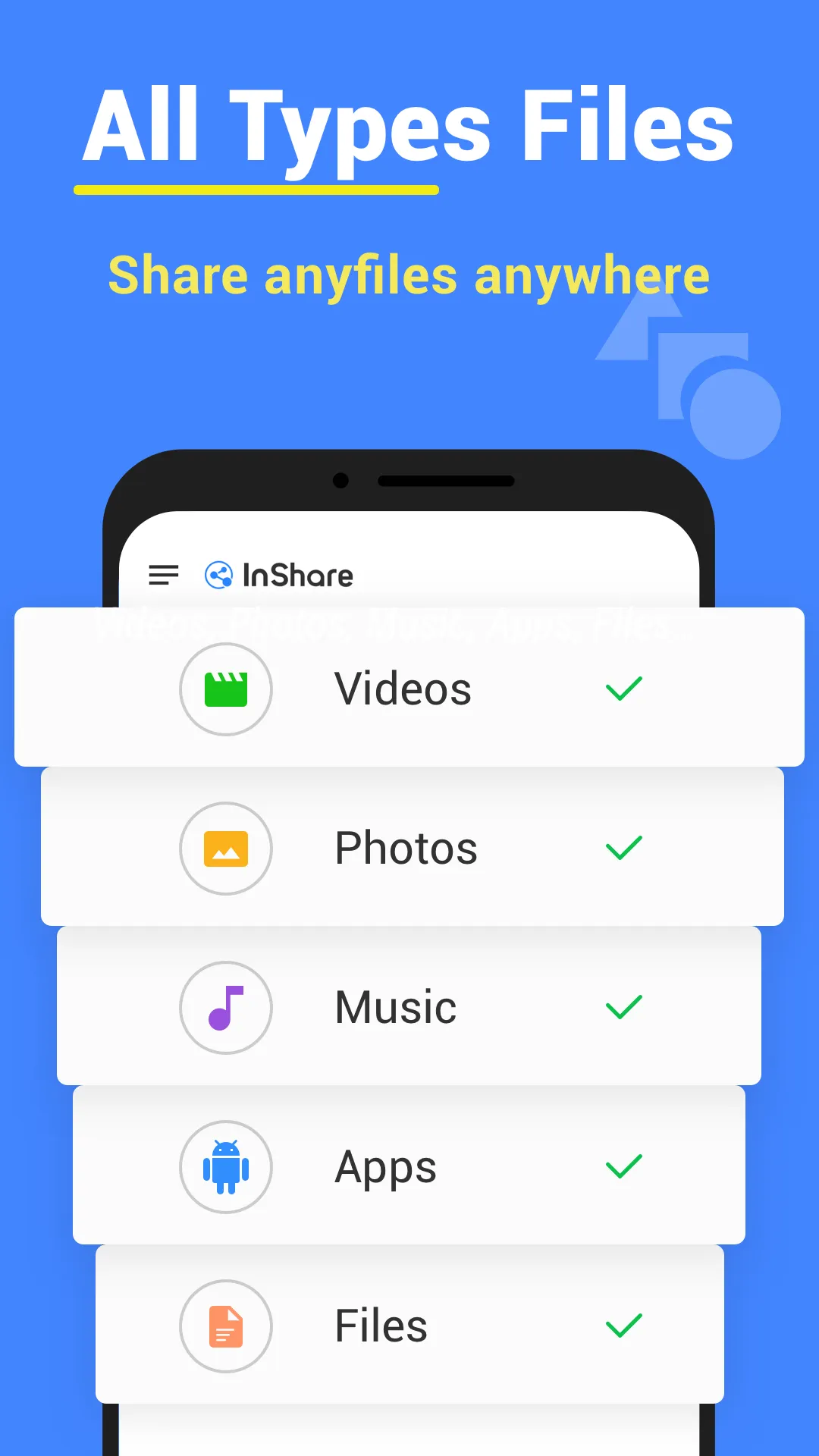 File Sharing - InShare | Indus Appstore | Screenshot