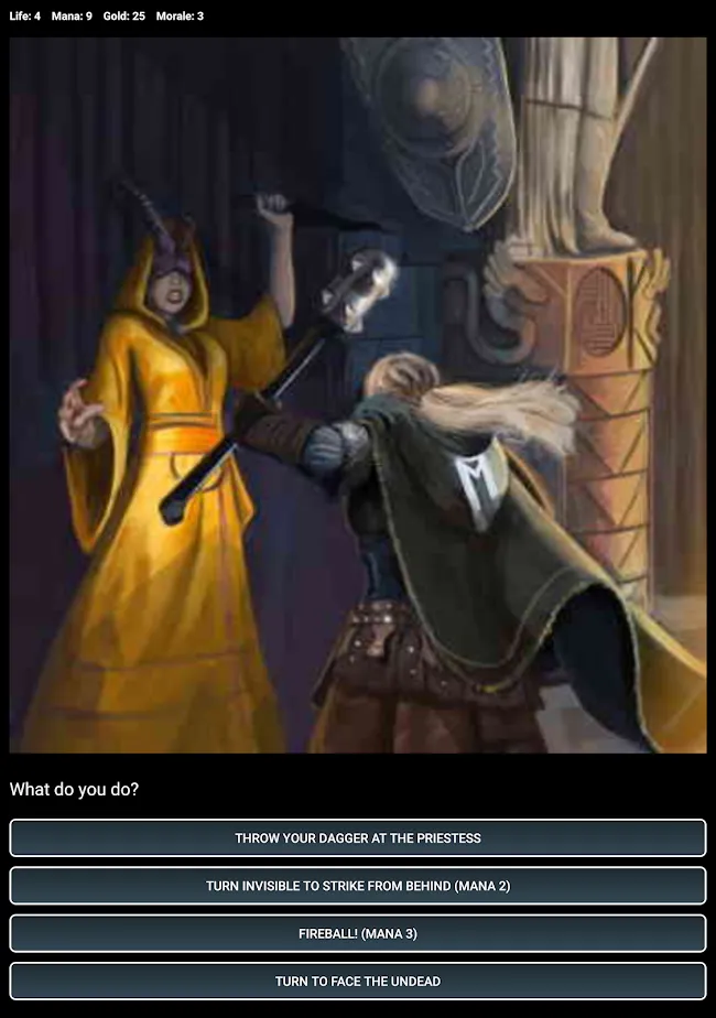 D&D Style RPG (Choices Game) | Indus Appstore | Screenshot