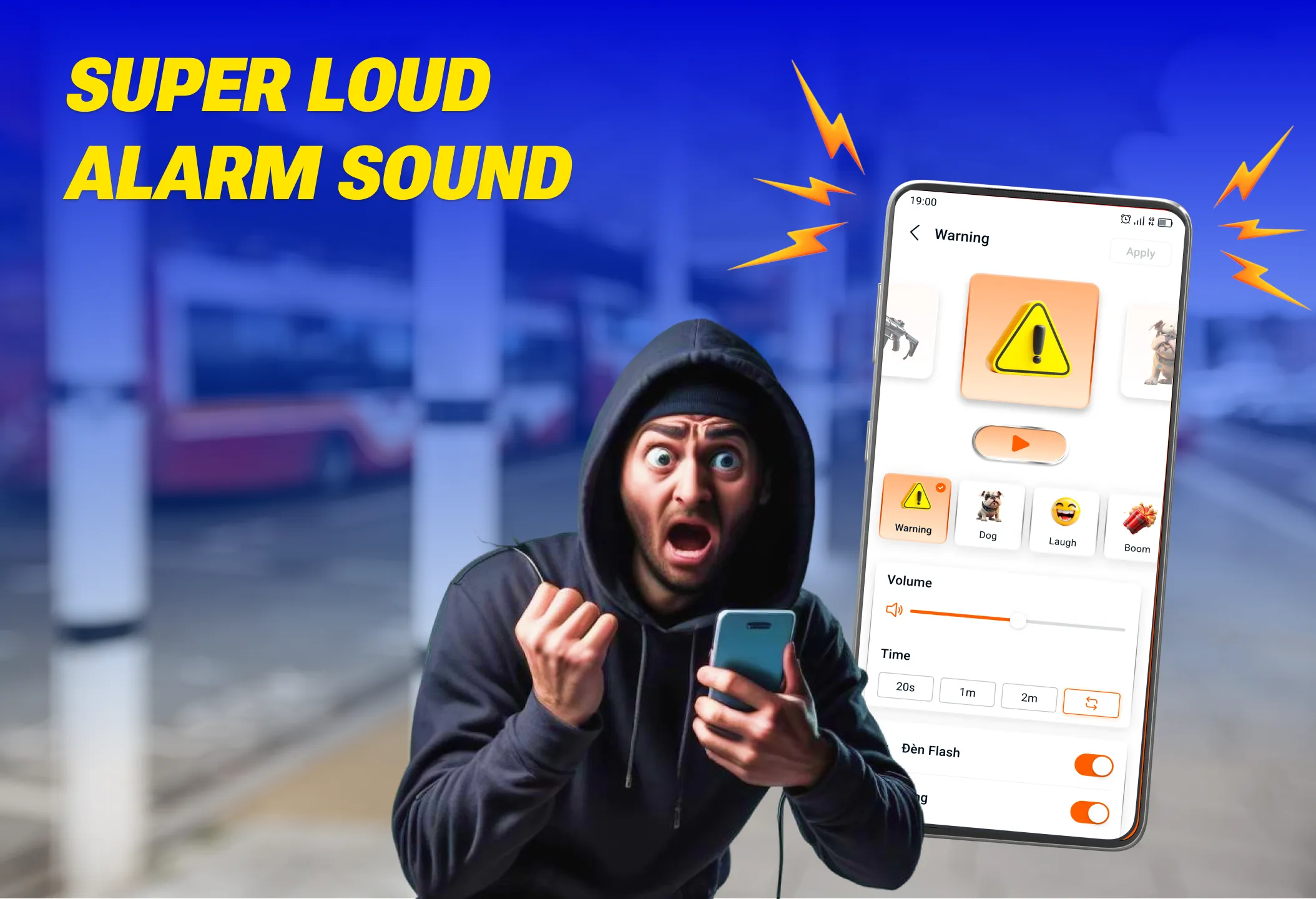 Anti Theft Alarm For Phone | Indus Appstore | Screenshot