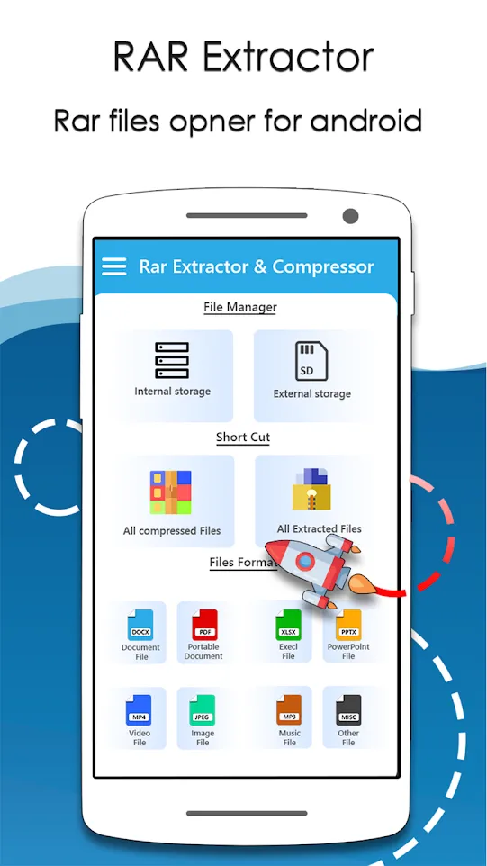 Rar Extractor for Android | Indus Appstore | Screenshot