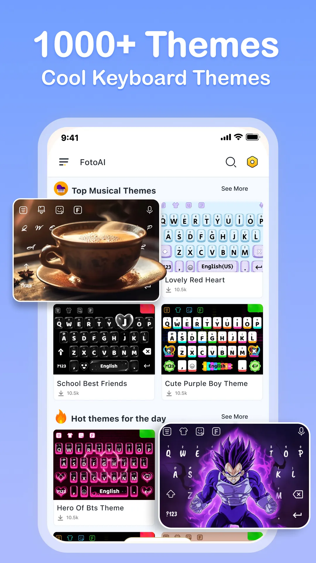 FotoAI Emoji Keyboard, Fonts | Indus Appstore | Screenshot