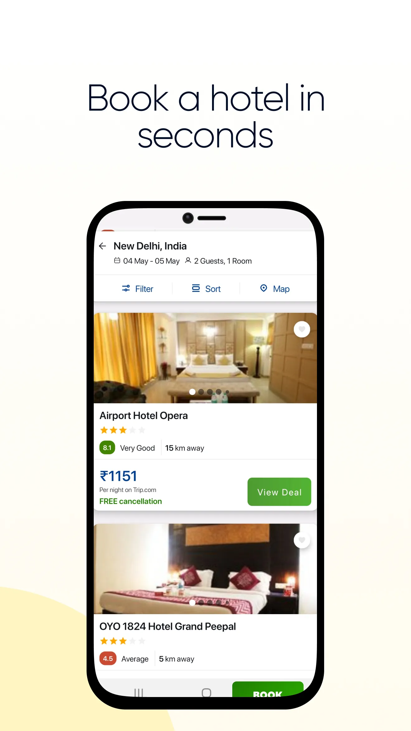 Last Minute Hotel Booking | Indus Appstore | Screenshot