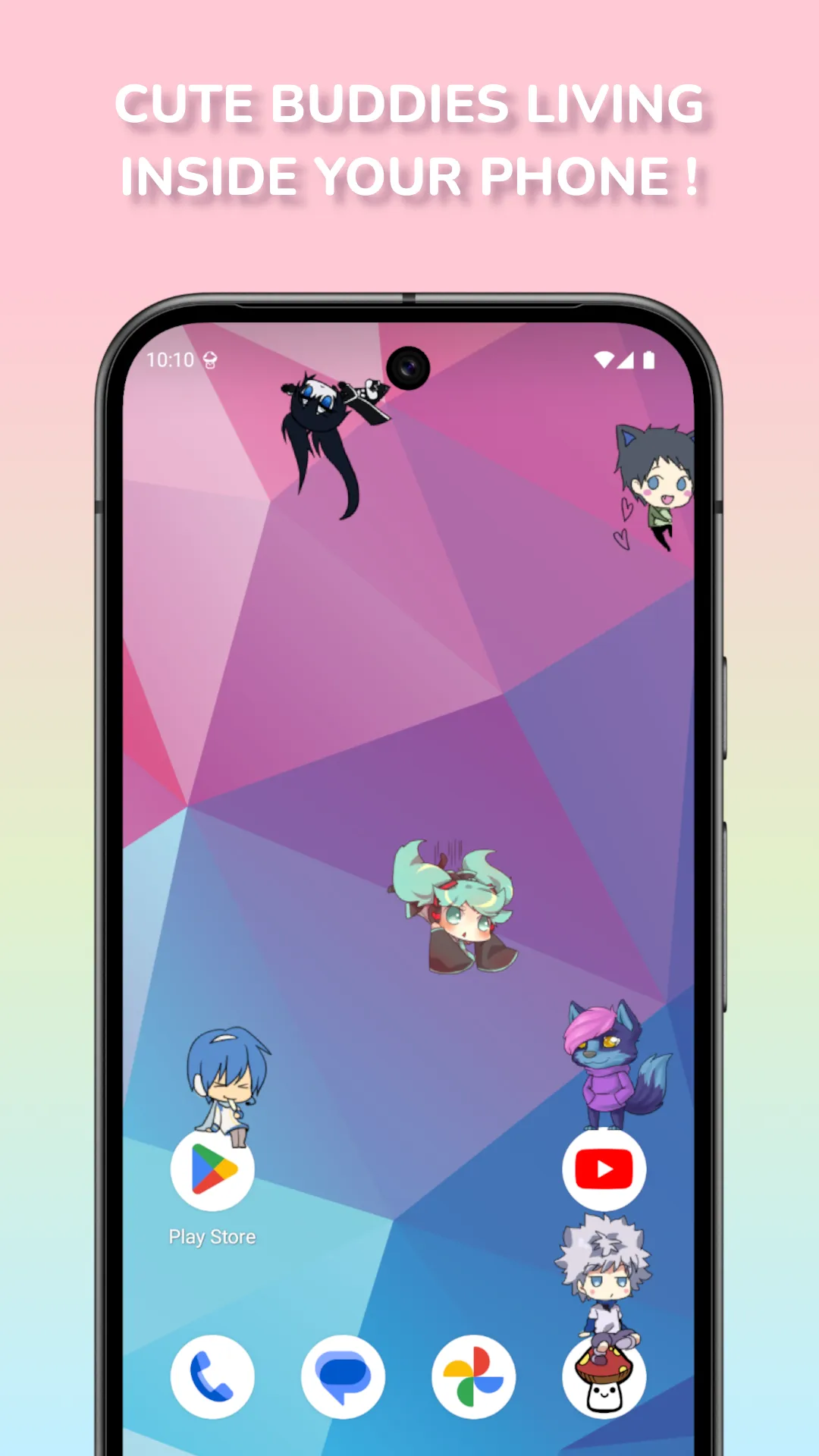 Shimeji: Screen Buddies | Indus Appstore | Screenshot