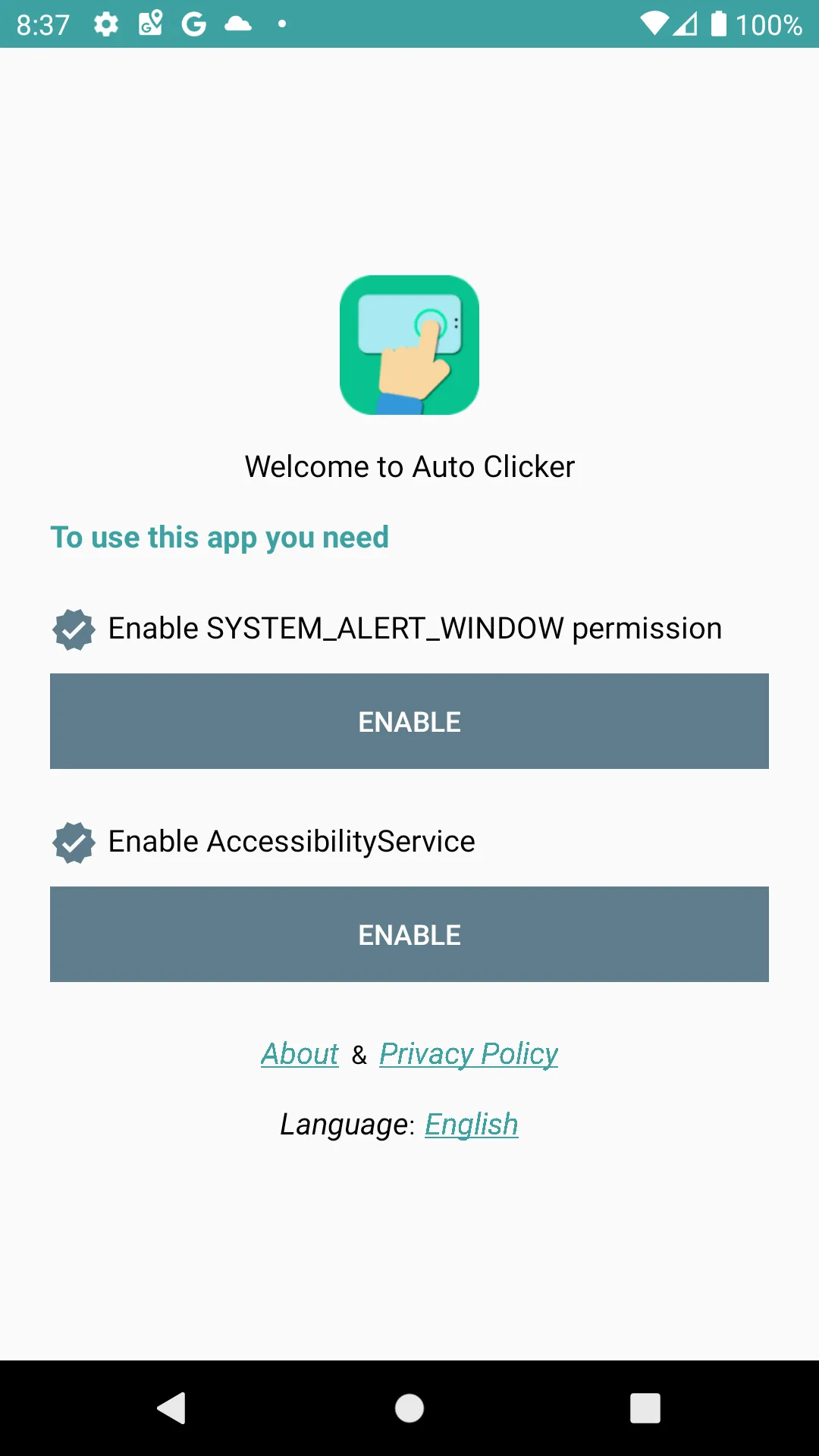 Auto Clicker | Indus Appstore | Screenshot