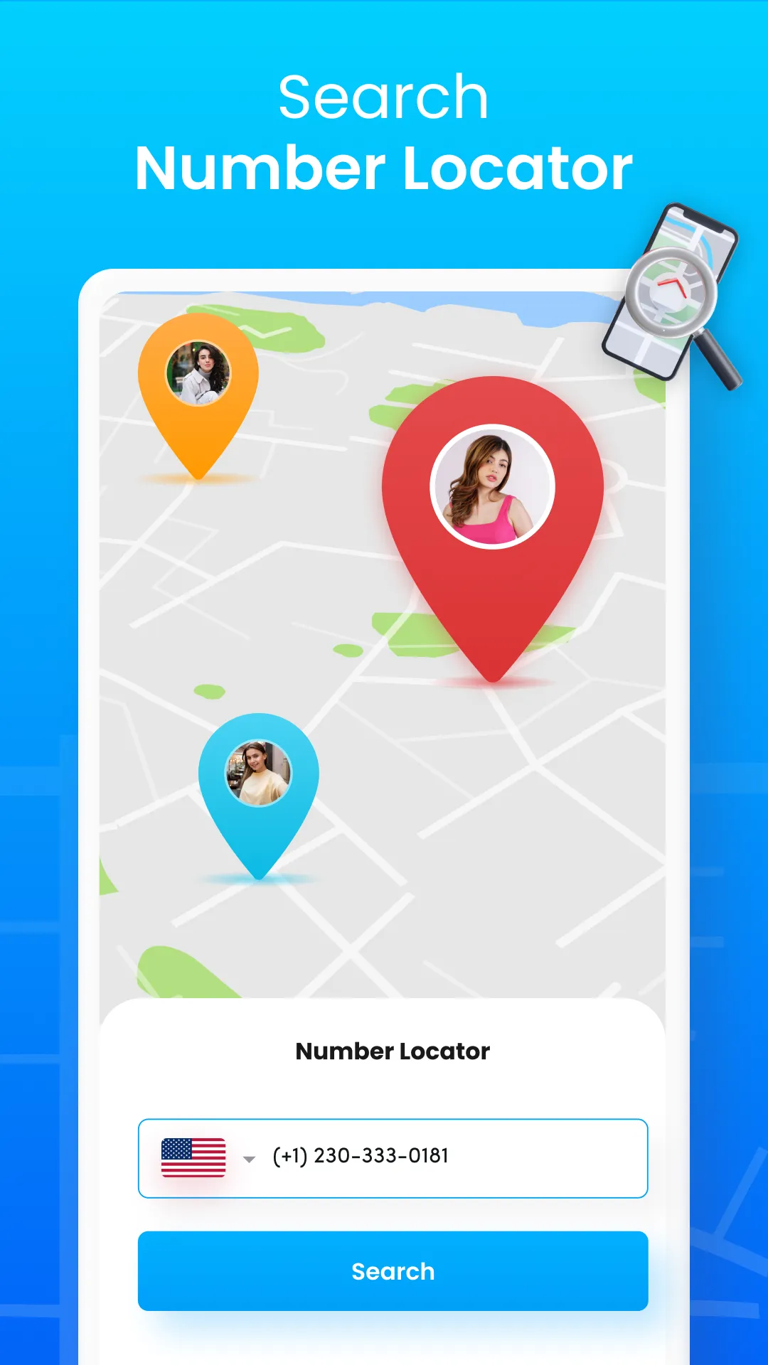 Number Locator:Number Location | Indus Appstore | Screenshot