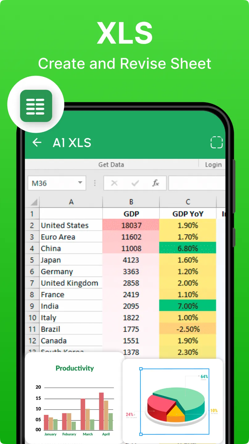 Docx Editor - Word, PDF, XLSX | Indus Appstore | Screenshot