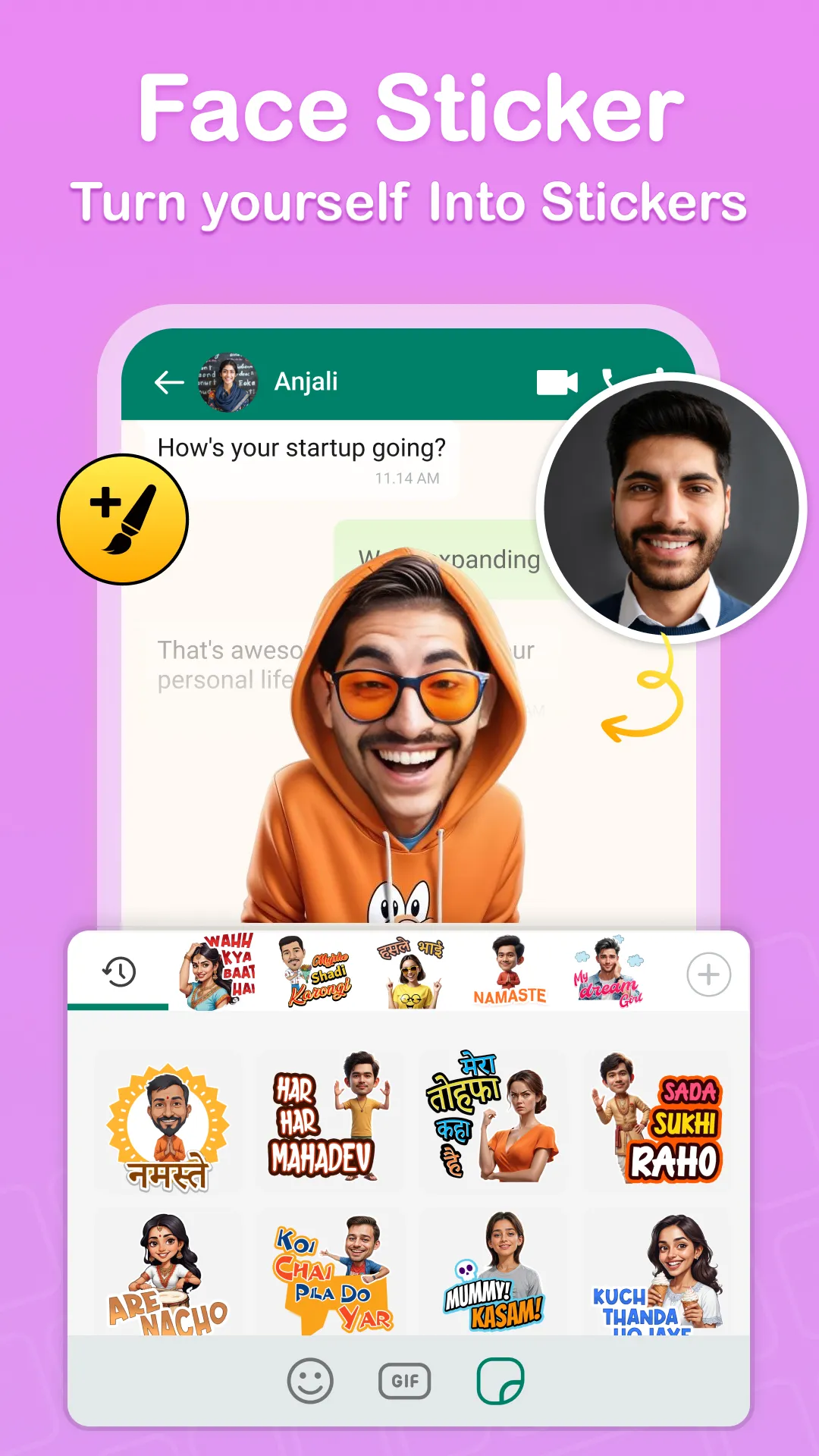 FotoAI Emoji Keyboard, Fonts | Indus Appstore | Screenshot