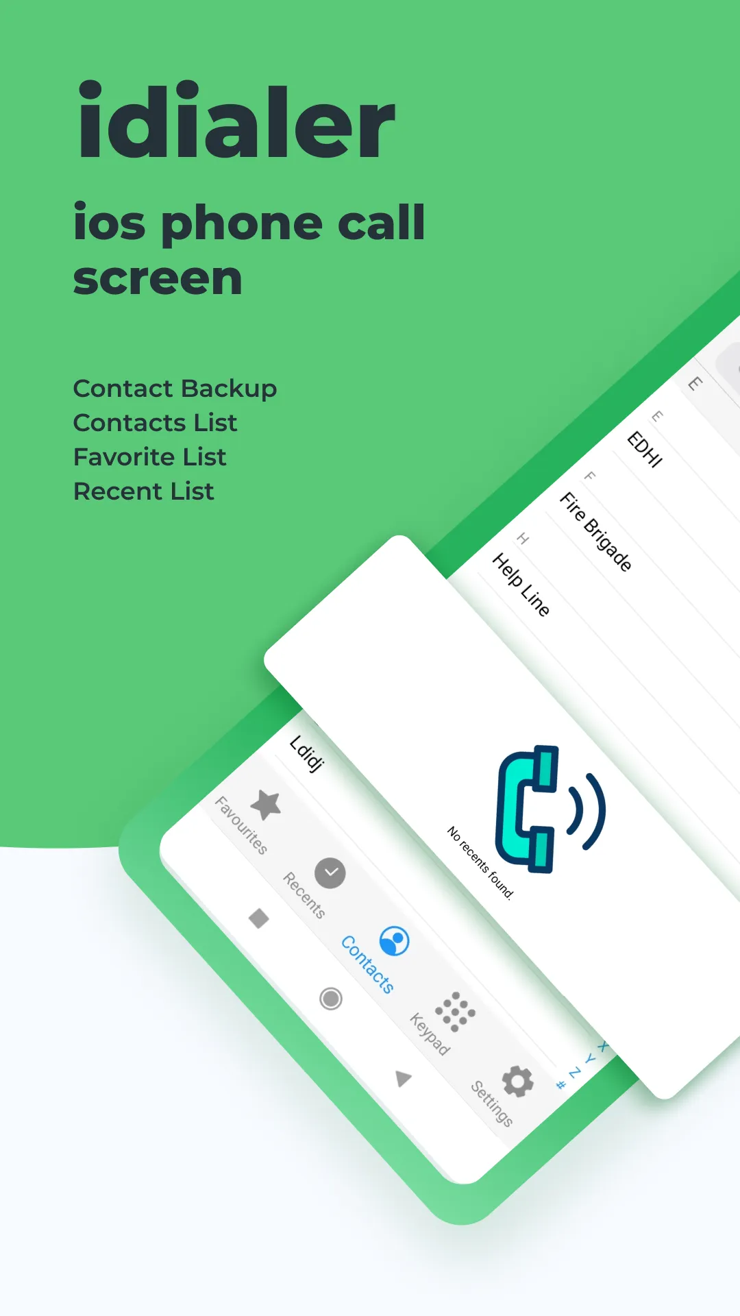 iDialer : iCall, Phone Dialer | Indus Appstore | Screenshot