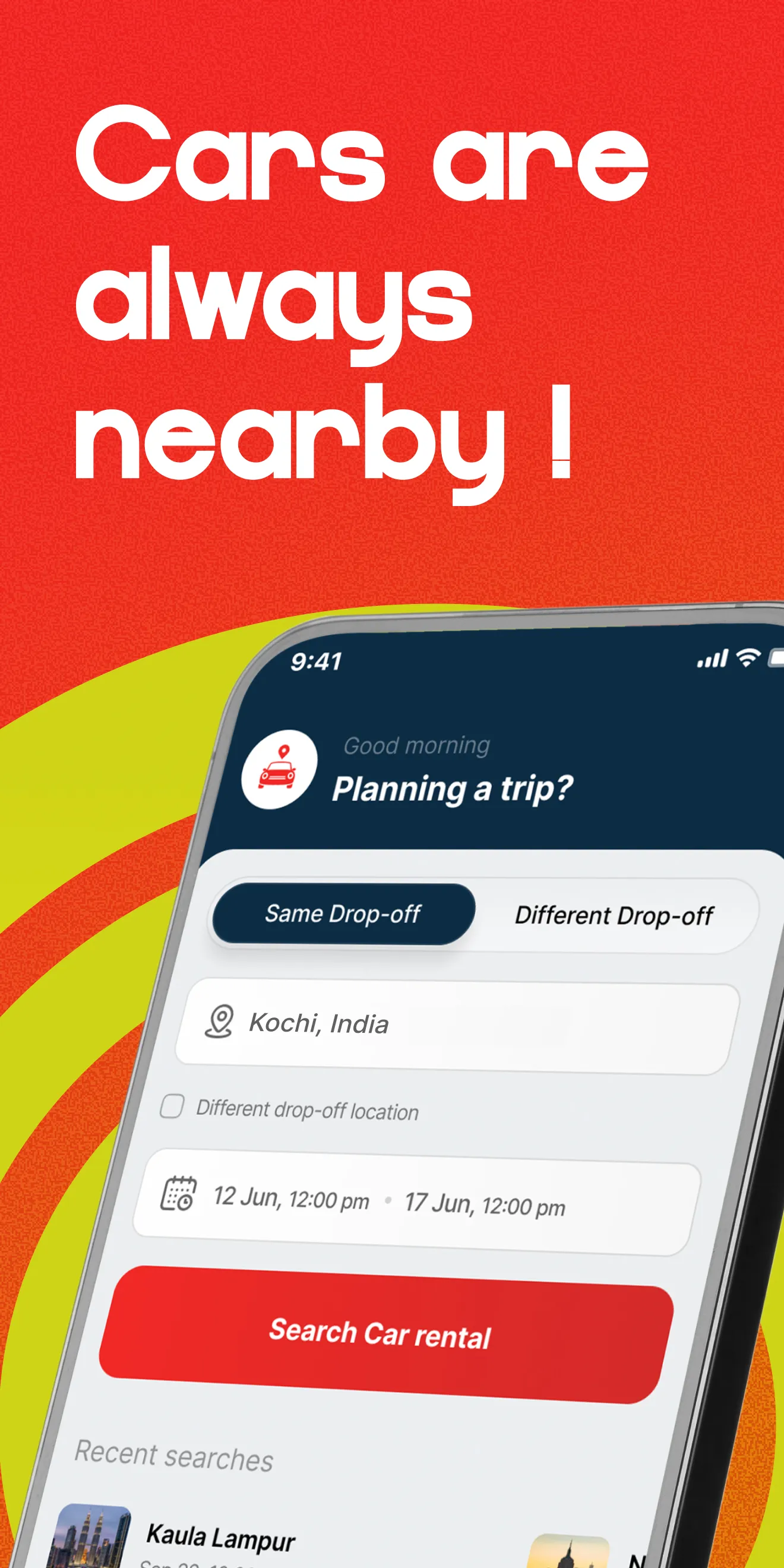 Car Rental Near Me | Indus Appstore | Screenshot