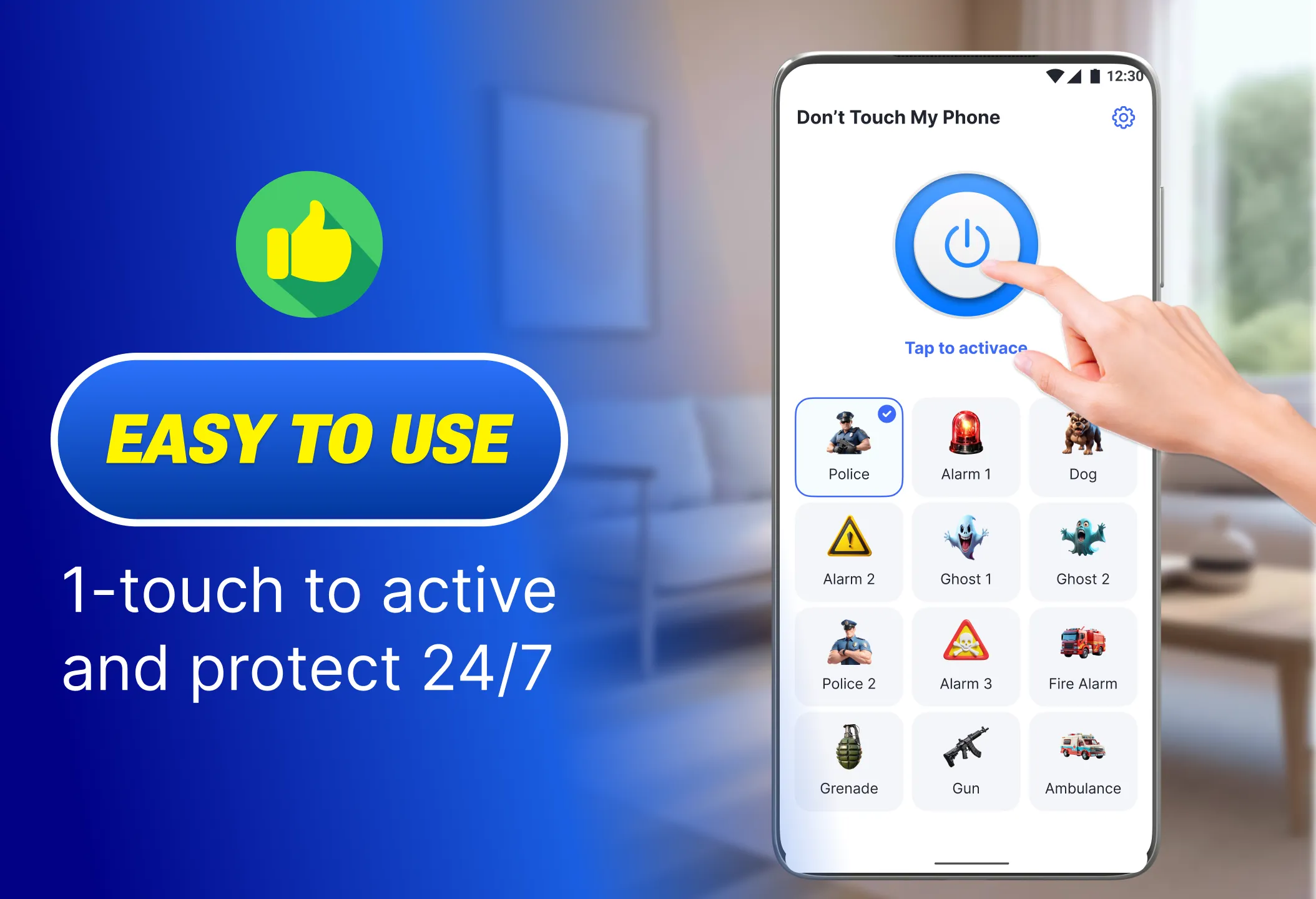 Anti Theft Phone Alarm | Indus Appstore | Screenshot