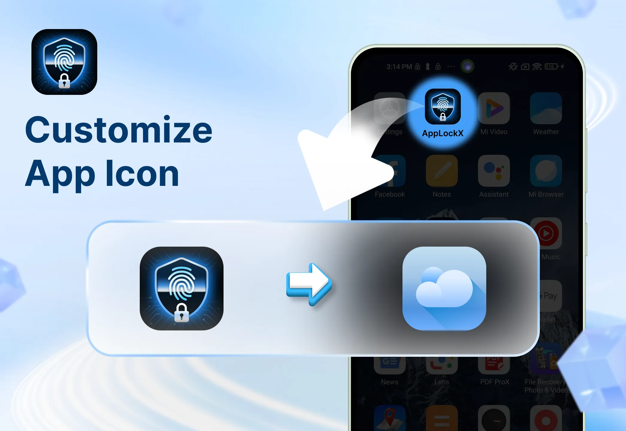 App Lock - Fingerprint Lock | Indus Appstore | Screenshot