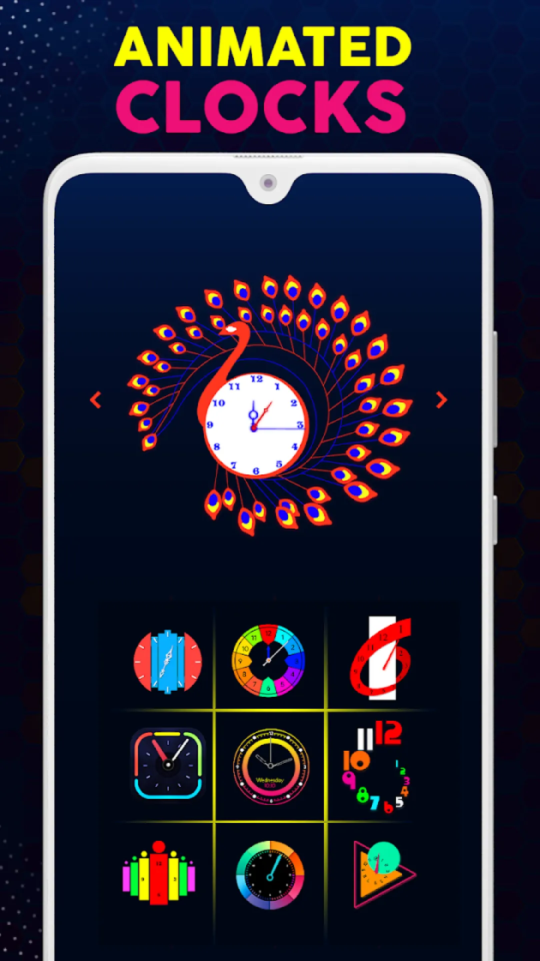 Nightstand Clock - Always ON | Indus Appstore | Screenshot