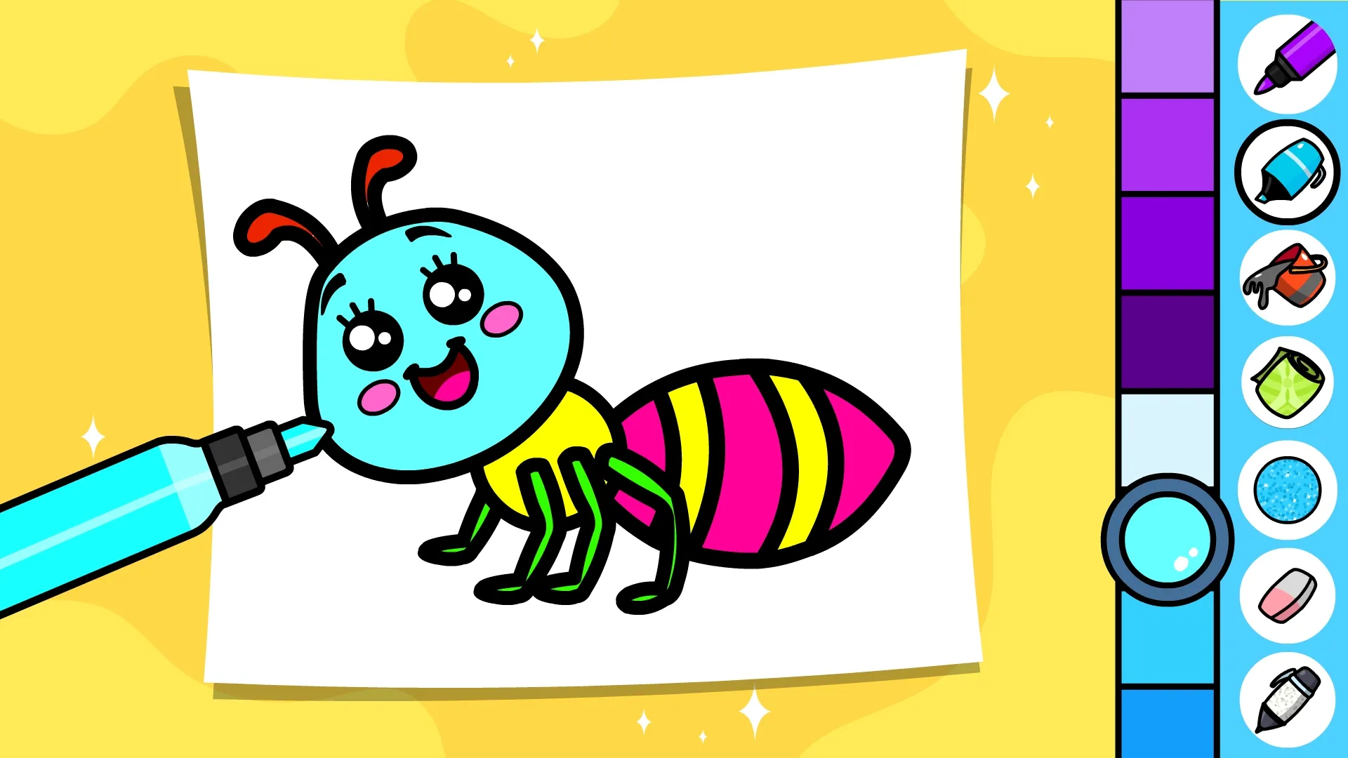 Baby Coloring Games for Kids | Indus Appstore | Screenshot