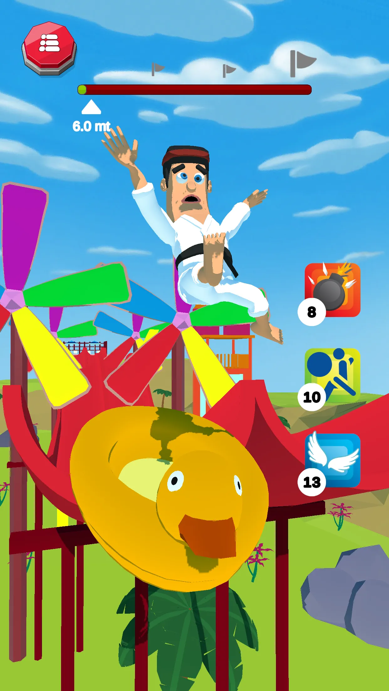 Downhill Stunts | Indus Appstore | Screenshot