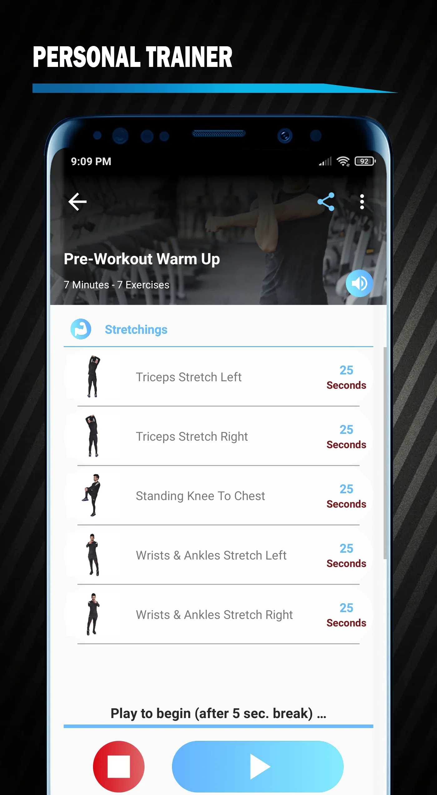 Warm Up Exercises Workout | Indus Appstore | Screenshot