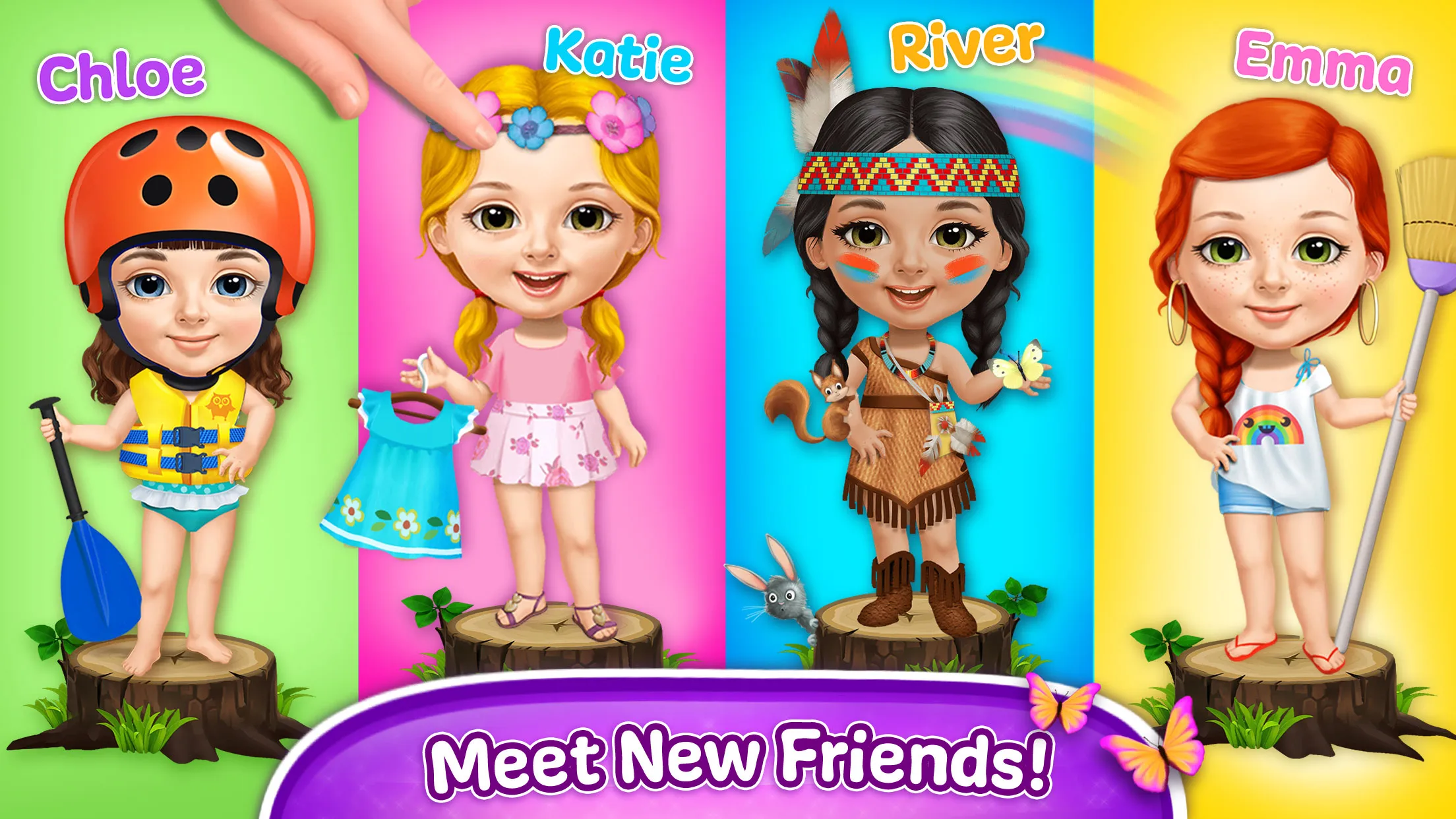 Sweet Baby Girl Summer Camp | Indus Appstore | Screenshot