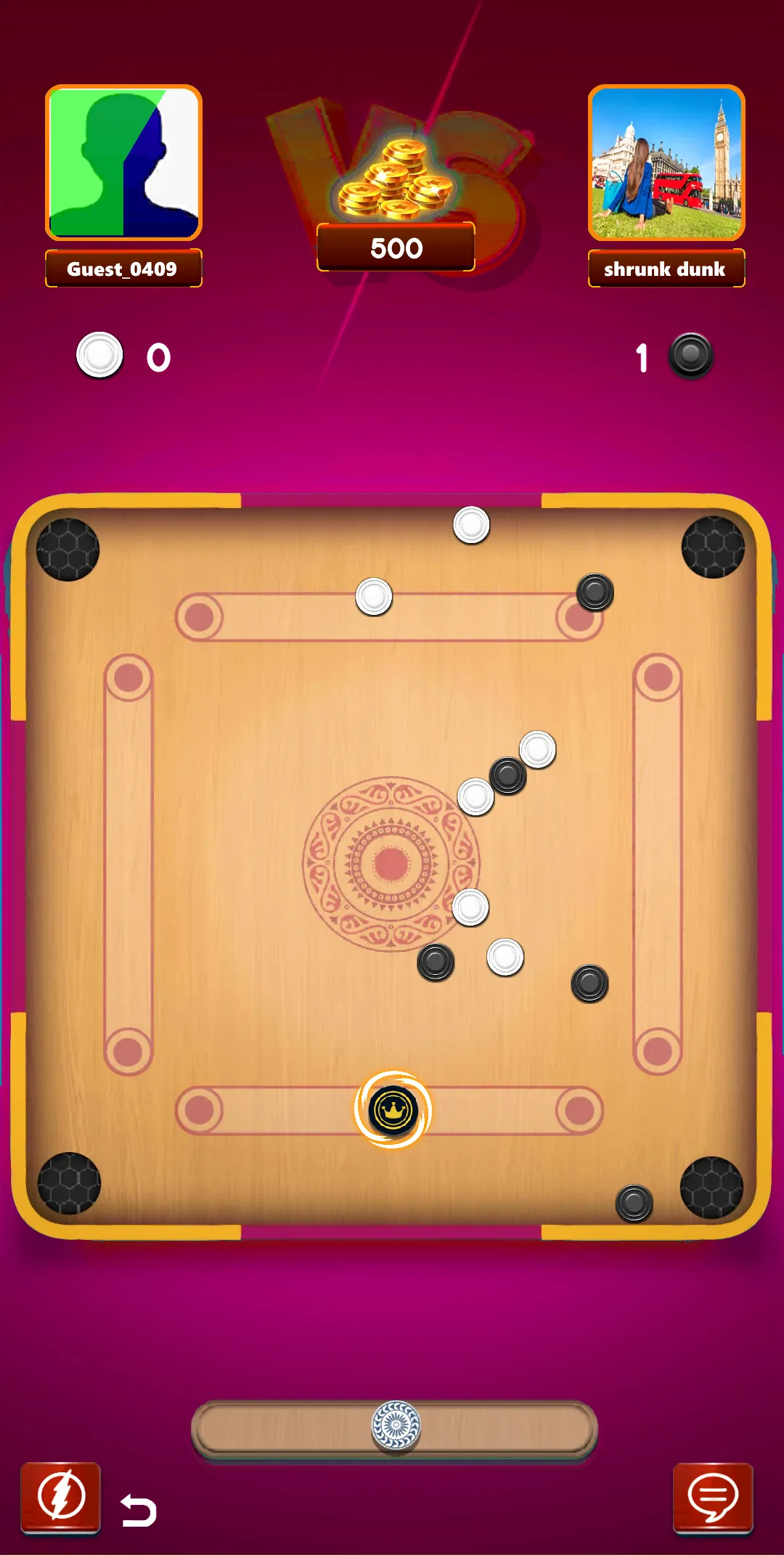 Carrom board Clash | Indus Appstore | Screenshot