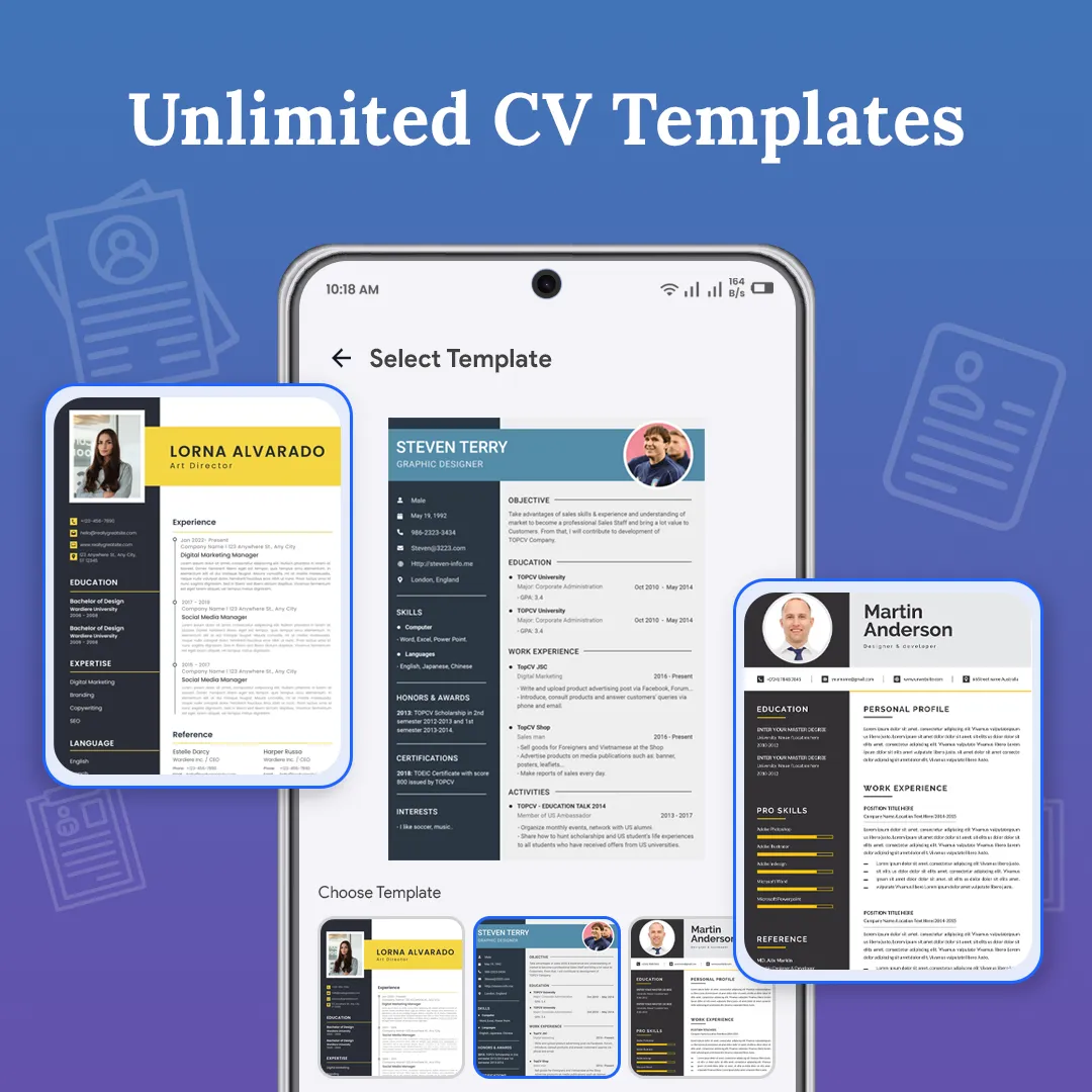 Resume Builder: CV maker PDF | Indus Appstore | Screenshot