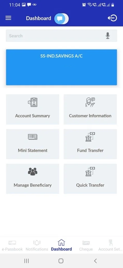 SARASPUR BANK MOBILE BANKING | Indus Appstore | Screenshot