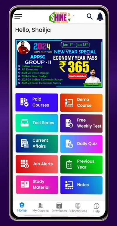 SHINE INDIA GROUPS ACADEMY | Indus Appstore | Screenshot