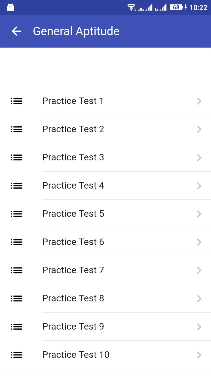 GATE PRACTICE TESTS 2021 | Indus Appstore | Screenshot