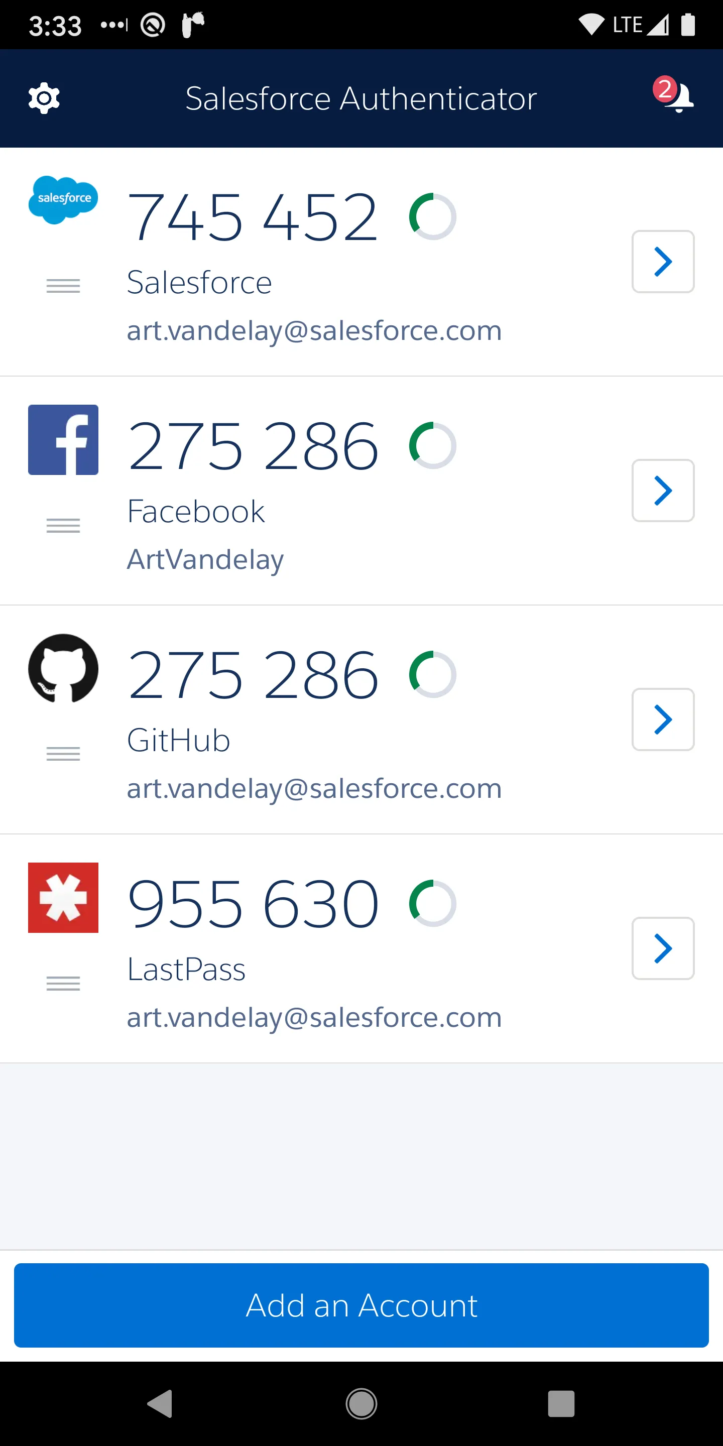 Salesforce Authenticator | Indus Appstore | Screenshot