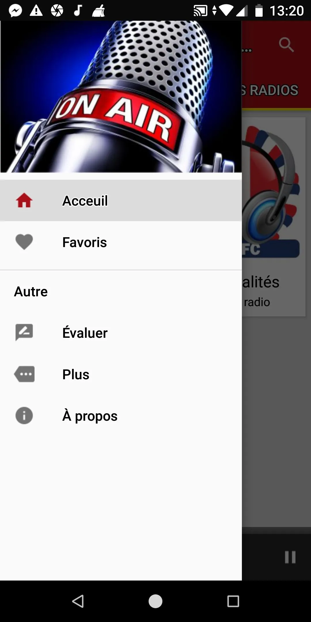 Radios:Bourgogne-Franche-Comté | Indus Appstore | Screenshot