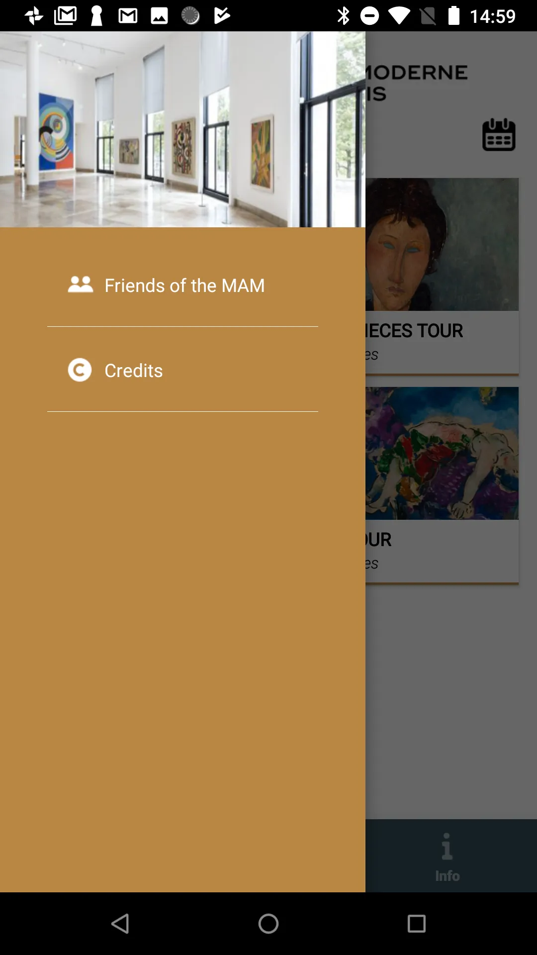 Musée d'Art moderne de Paris | Indus Appstore | Screenshot